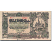 Banknote, Hungary, 20 Korona, 1920-01-01, KM:61, VF(30-35)