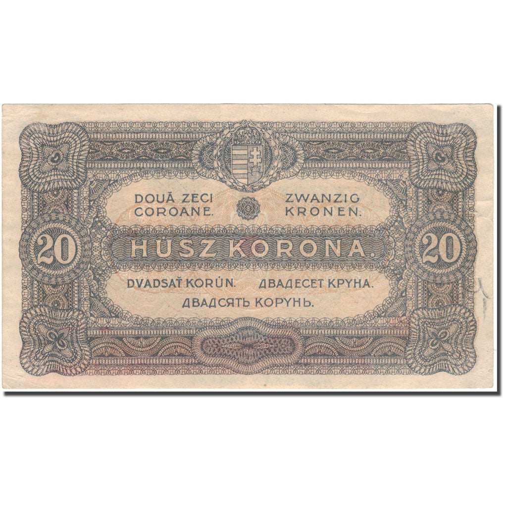 Banknote, Hungary, 20 Korona, 1920-01-01, KM:61, VF(30-35)