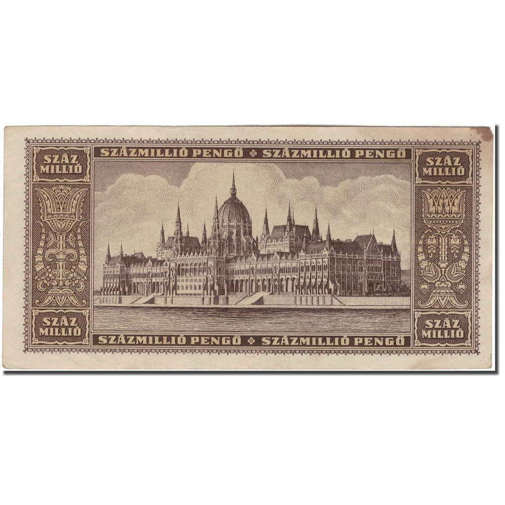 Banknote, Hungary, 100,000,000 Pengö, 1946-03-18, KM:124, EF(40-45)