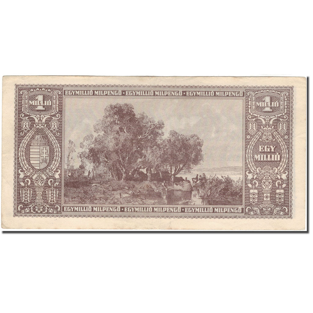 Banknote, Hungary, 1 Million Milpengö, 1946-03-24, KM:128, EF(40-45)