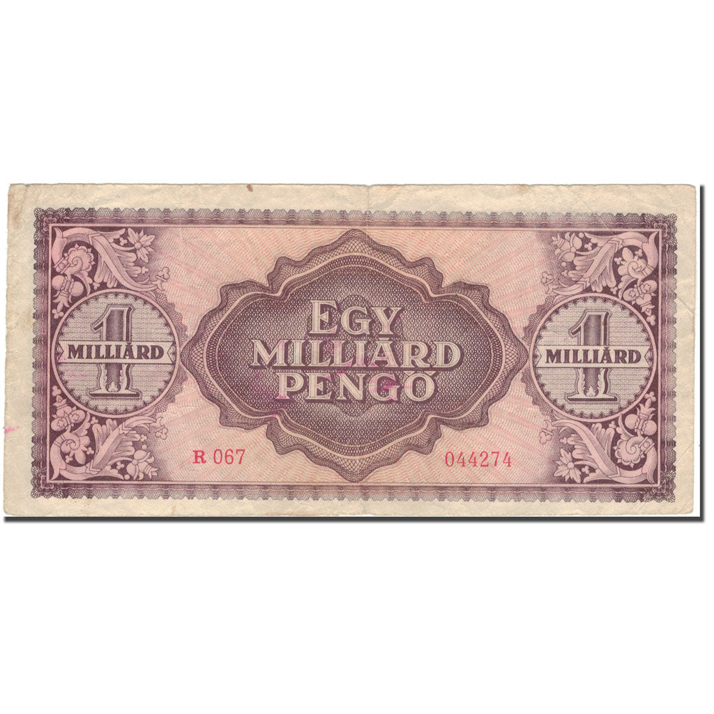 Banknote, Hungary, 1 Milliard Pengö, 1946-03-18, KM:125, VF(20-25)