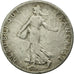 Moneda, Francia, Semeuse, 50 Centimes, 1905, BC+, Plata, KM:854, Gadoury:420