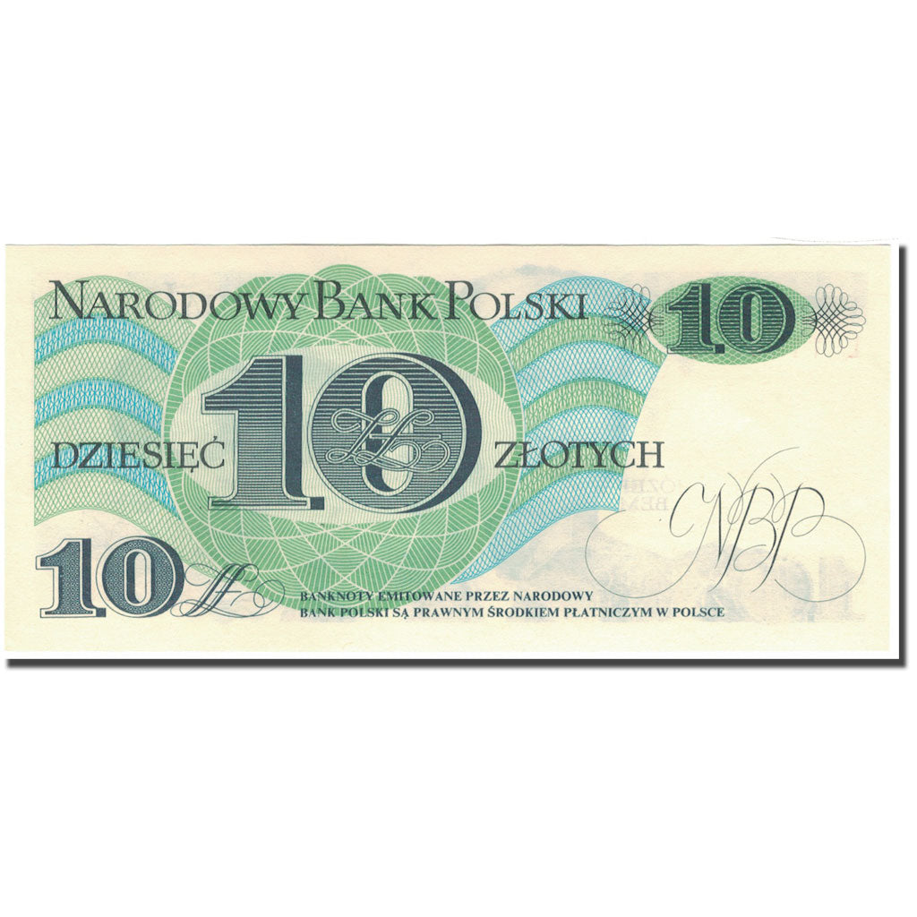 Geldschein, Polen, 10 Zlotych, 1982, KM:148a, UNZ