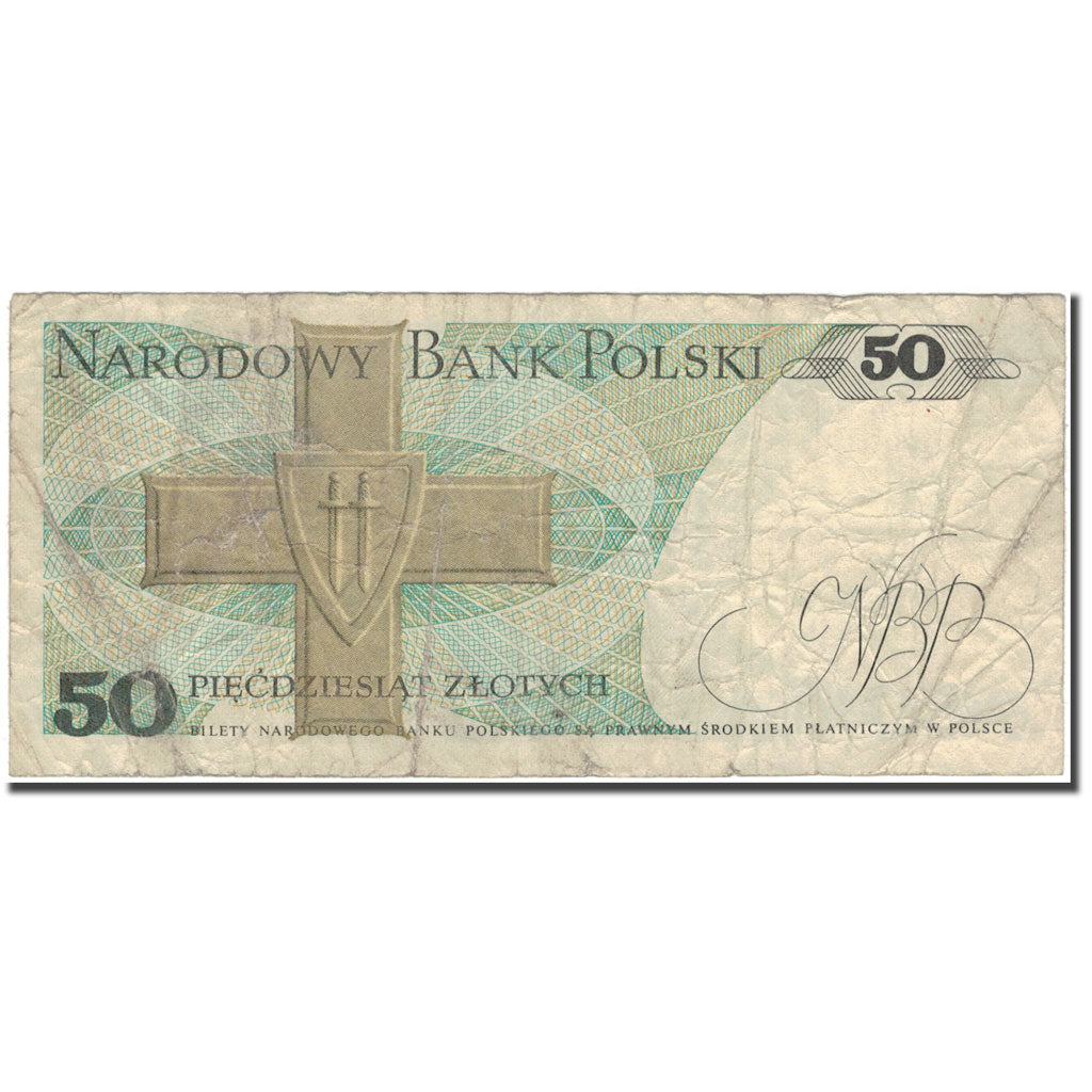 Banconote, Polonia, 50 Zlotych, 1982, KM:142b, B