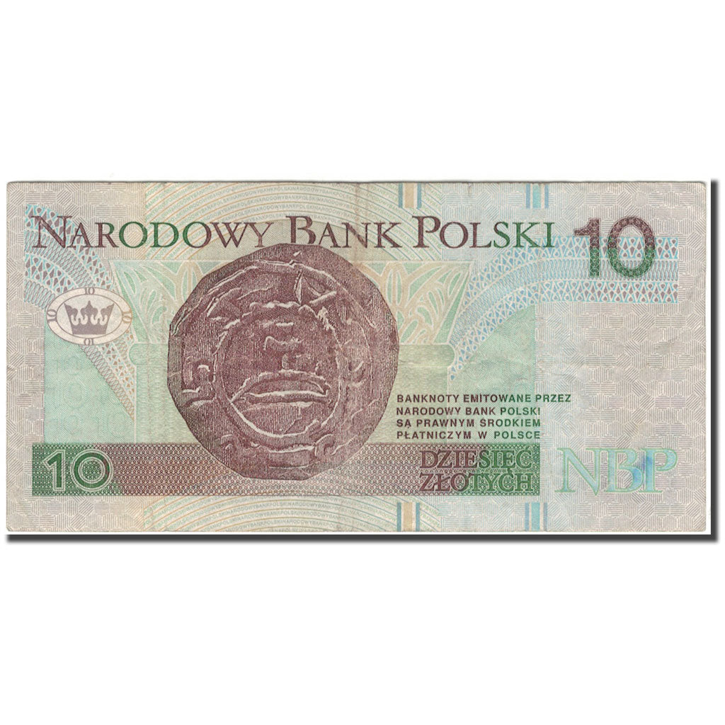 Banknote, Poland, 10 Zlotych, 1994, KM:173a, VF(30-35)