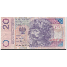 Banknote, Poland, 20 Zlotych, 1994, KM:174a, VF(30-35)