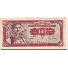 Banknote, Yugoslavia, 100 Dinara, 1955-05-01, KM:69, VF(30-35)