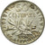 Moneta, Francia, Semeuse, 50 Centimes, 1908, SPL, Argento, KM:854, Gadoury:420