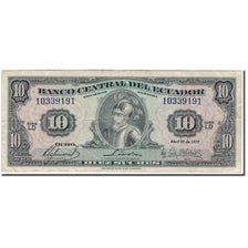 Banknote, Ecuador, 10 Sucres, 1977-04-29, KM:109, VF(30-35)