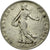 Coin, France, Semeuse, 50 Centimes, 1911, AU(50-53), Silver, KM:854, Gadoury:420