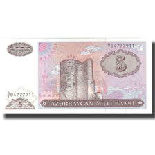 Geldschein, Aserbaidschan, 5 Manat, KM:15, UNZ
