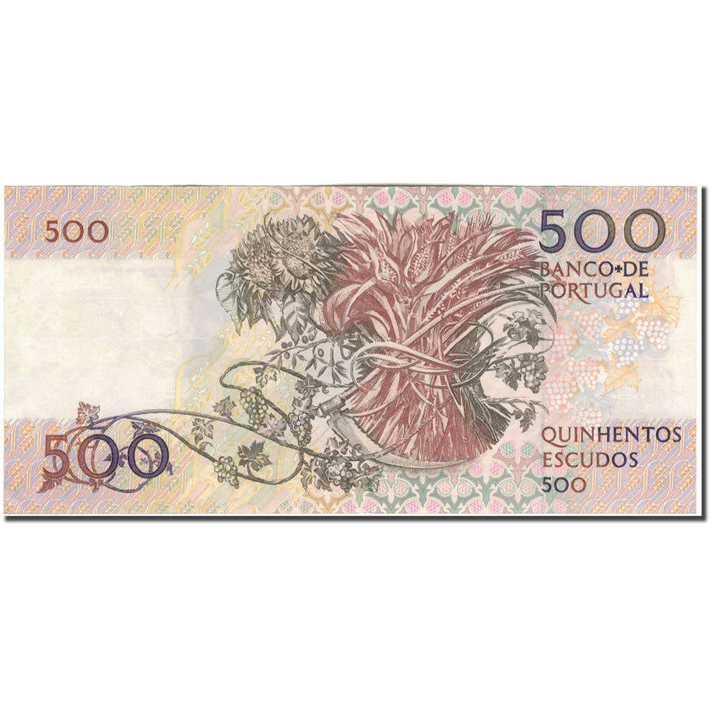 Banknote, Portugal, 500 Escudos, 1989-10-04, KM:180c, AU(50-53)