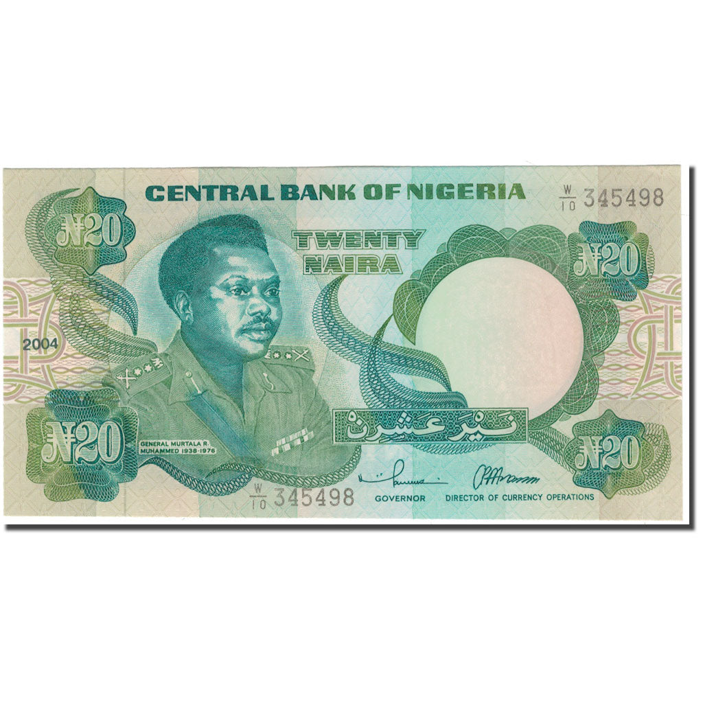 Banknote, Nigeria, 20 Naira, 2004, KM:26h, UNC(65-70)