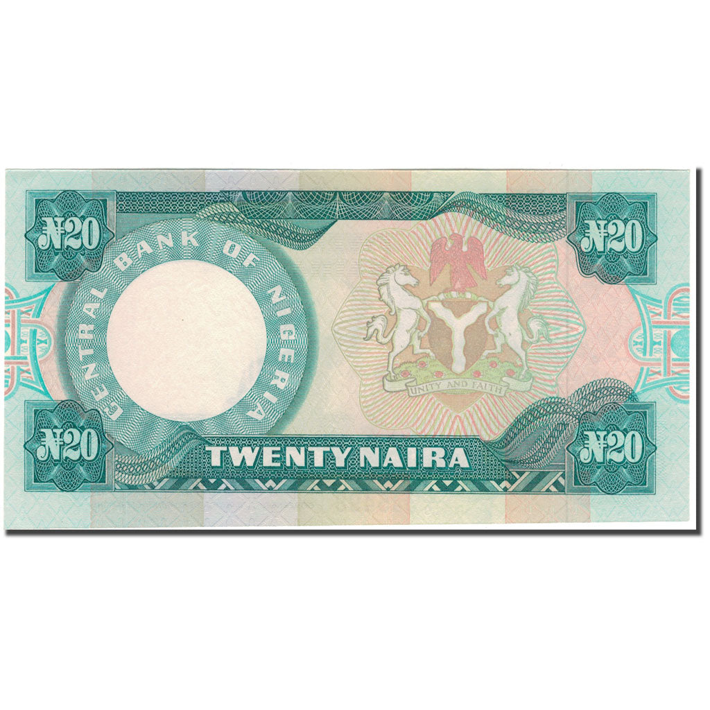 Banknote, Nigeria, 20 Naira, 2004, KM:26h, UNC(65-70)