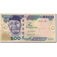 Banknote, Nigeria, 500 Naira, 2009, KM:30h, VF(20-25)