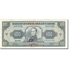 Banknote, Ecuador, 100 Sucres, 1991-06-21, KM:123Aa, AU(50-53)