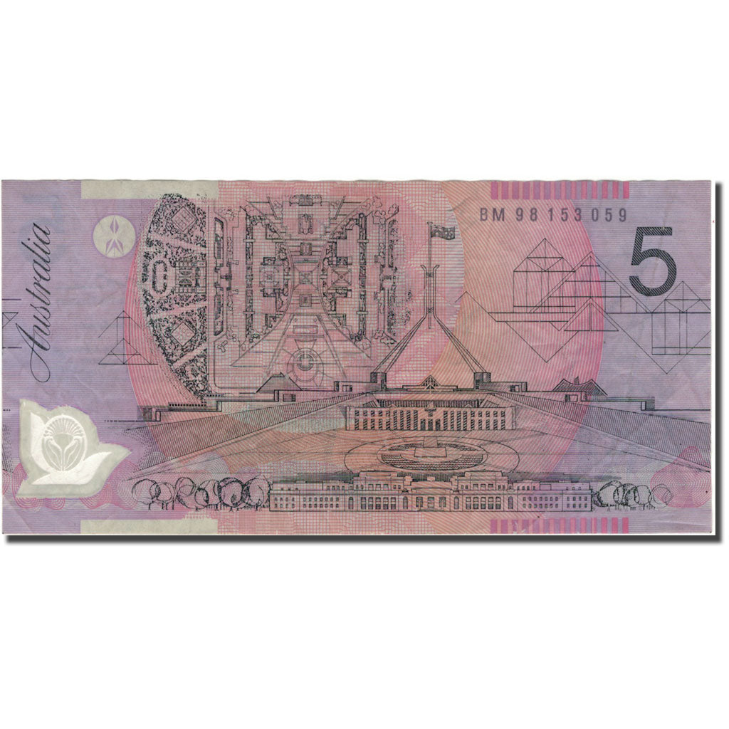 Banconote, Australia, 5 Dollars, KM:51c, MB+