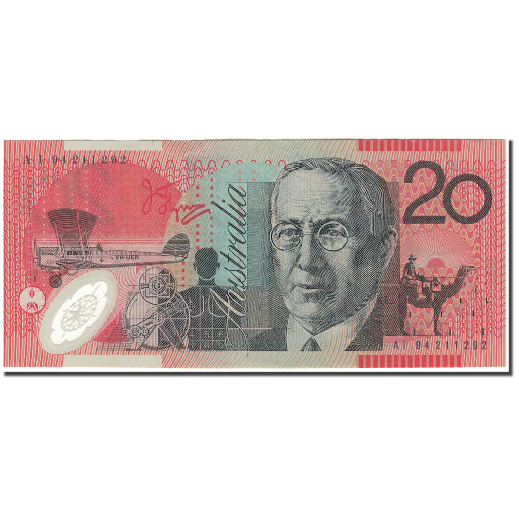 Billete, 20 Dollars, Australia, KM:53a, MBC
