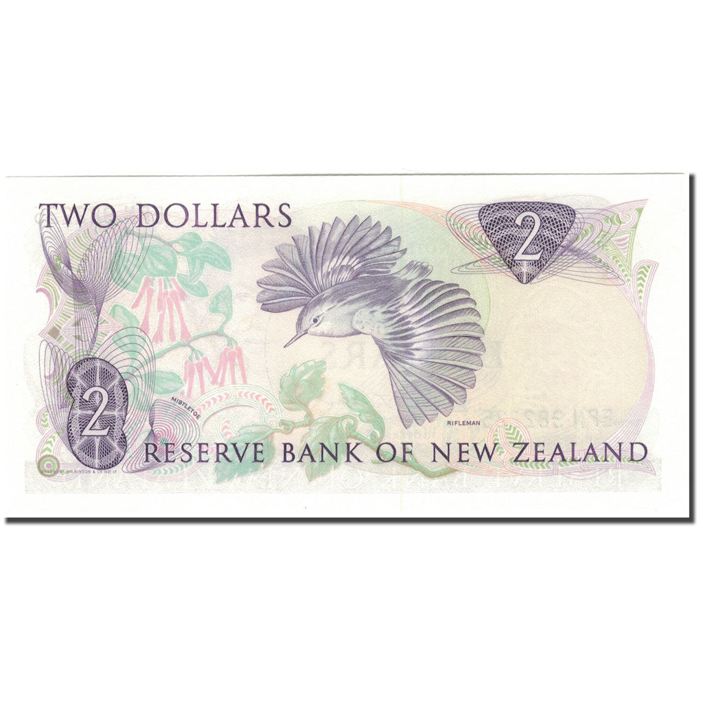 Banknote, New Zealand, 2 Dollars, KM:170c, UNC(65-70)