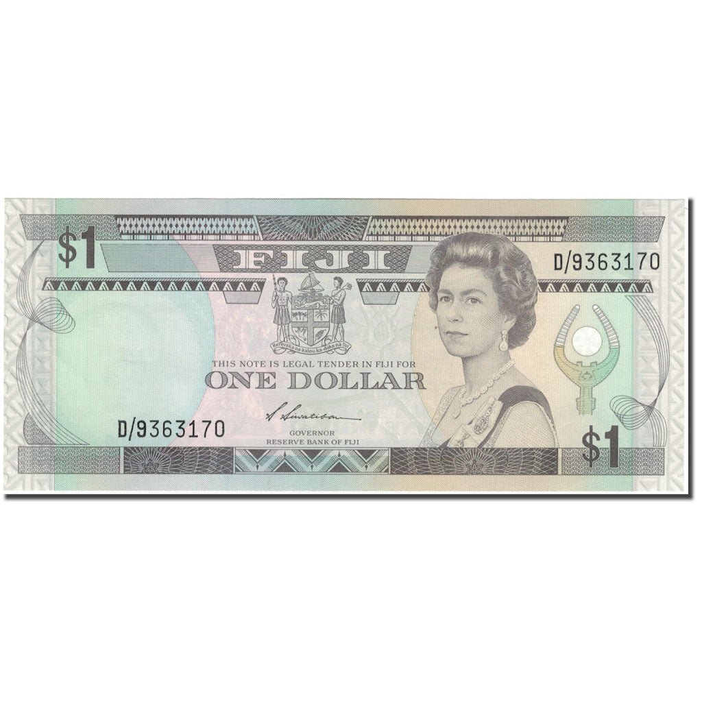 Billete, 1 Dollar, Fiji, KM:86a, UNC