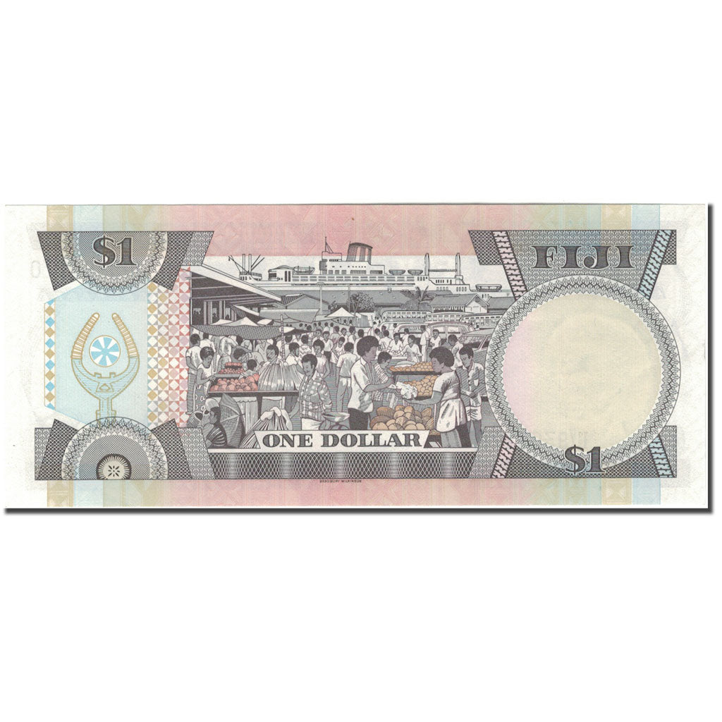 Billete, 1 Dollar, Fiji, KM:86a, UNC