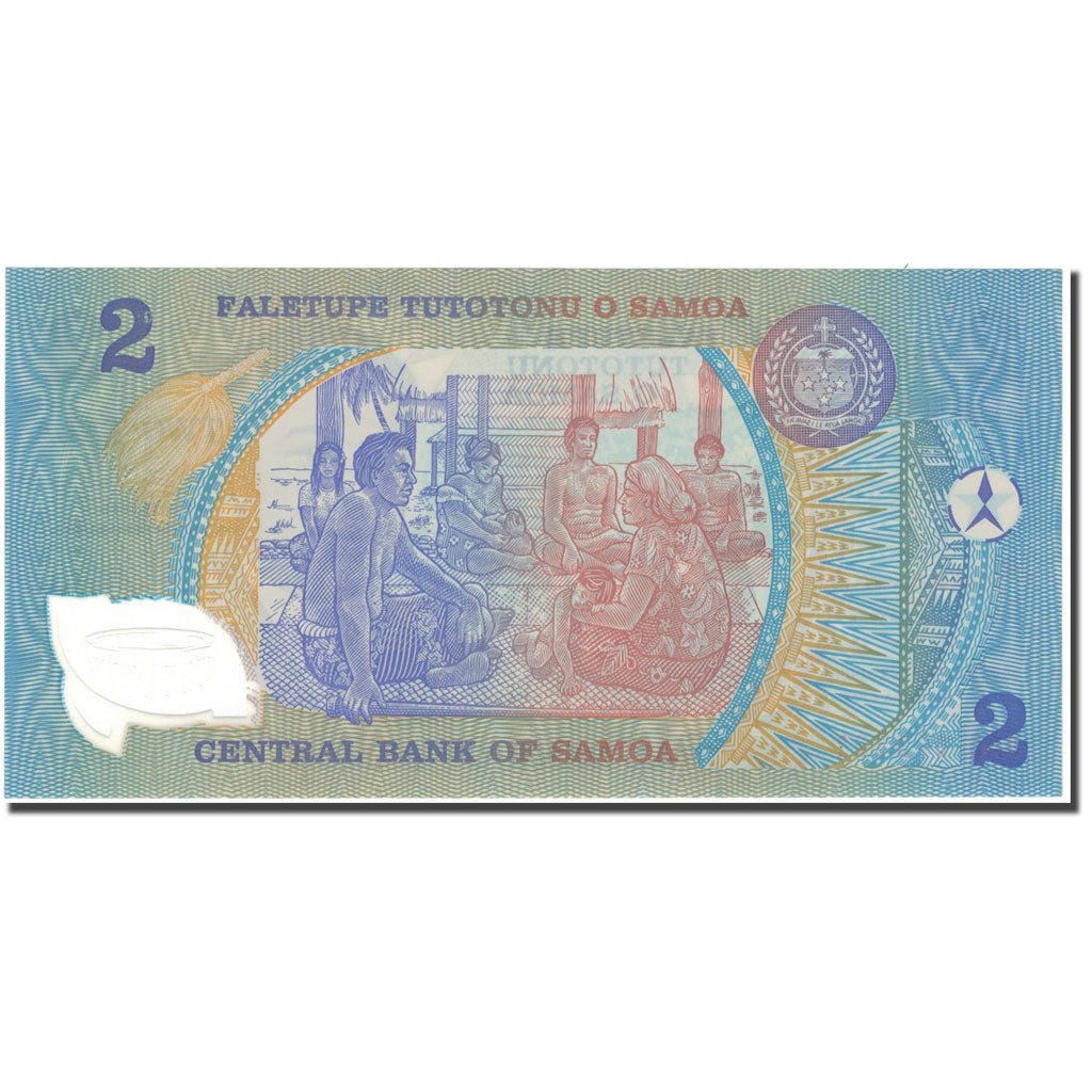 Billete, 2 Tala, Samoa Occidental, KM:31d, UNC