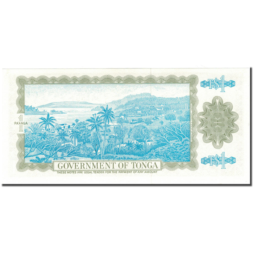 Banknote, Tonga, 1 Pa'anga, 1988-05-20, KM:19c, UNC(65-70)