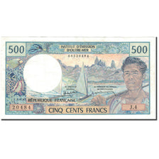 Banknote, Tahiti, 500 Francs, KM:25d, EF(40-45)