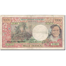 Banknote, New Caledonia, 1000 Francs, KM:64b, F(12-15)