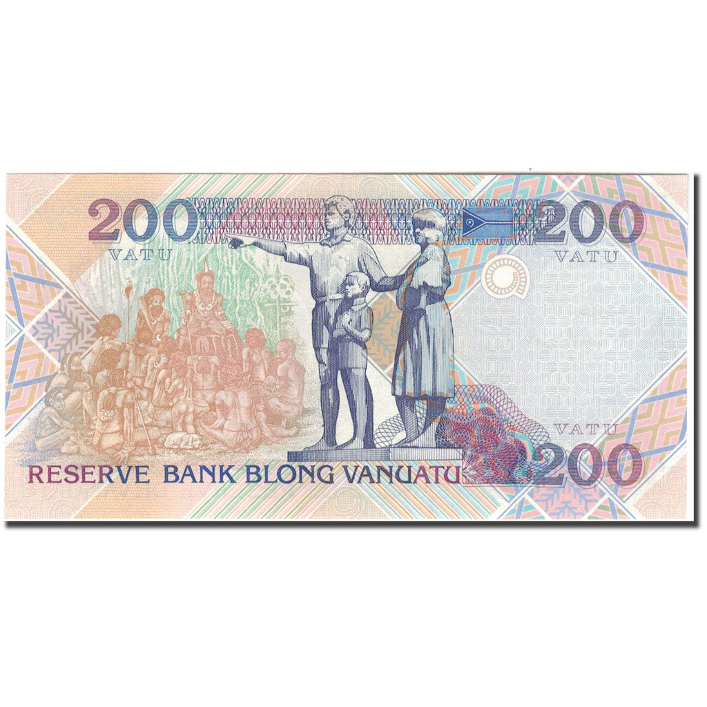 Geldschein, Vanuatu, 200 Vatu, KM:8a, UNZ