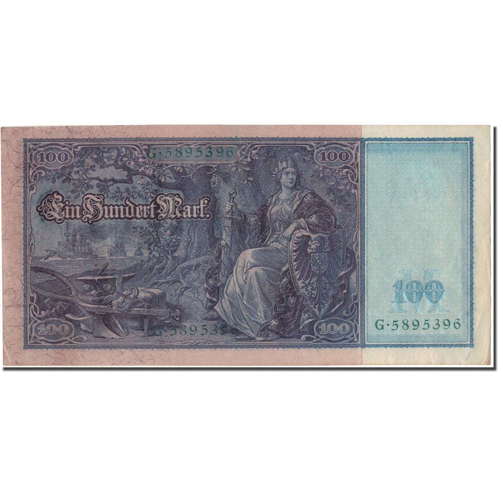 Banconote, Germania, 100 Mark, 1910-04-21, KM:43, BB