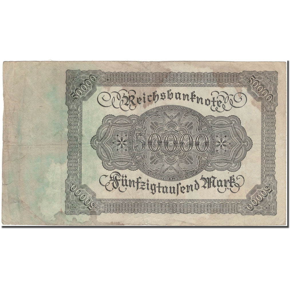 Geldschein, Deutschland, 50,000 Mark, 1922-11-19, KM:79, S+