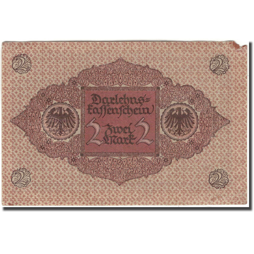 Billet, Allemagne, 2 Mark, 1920-03-01, KM:60, TB+