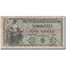 Banknote, United States, 5 Cents, KM:M22a, VF(20-25)