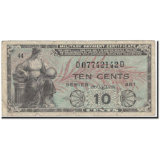 Banknote, United States, 10 Cents, KM:M23, VF(20-25)