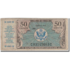 Billete, 50 Cents, Estados Unidos, KM:M18, BC