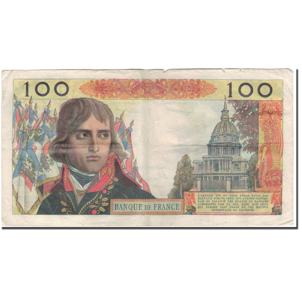 France, 100 Nouveaux Francs, 100 NF 1959-1964 ''Bonaparte'', 1962-02-01, TB