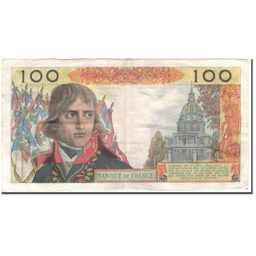 France, 100 Nouveaux Francs, 100 NF 1959-1964 ''Bonaparte'', 1963-10-10