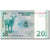 Biljet, Democratische Republiek Congo, 20 Centimes, 1997-11-01, KM:83a, NIEUW