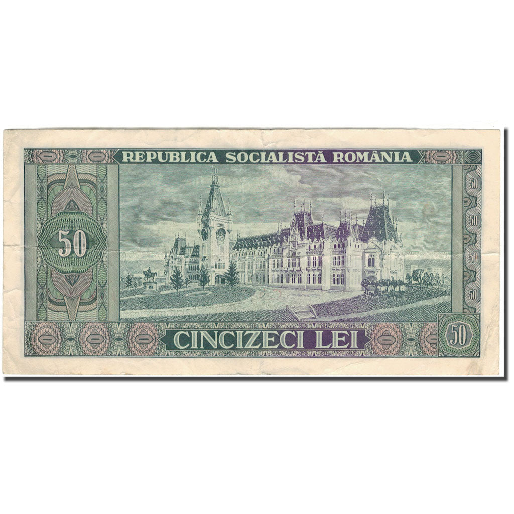 Banknote, Romania, 50 Lei, KM:96a, VF(20-25)