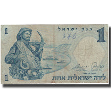 Banknot, Israel, 1 Lira, 1958, KM:30c, VG(8-10)