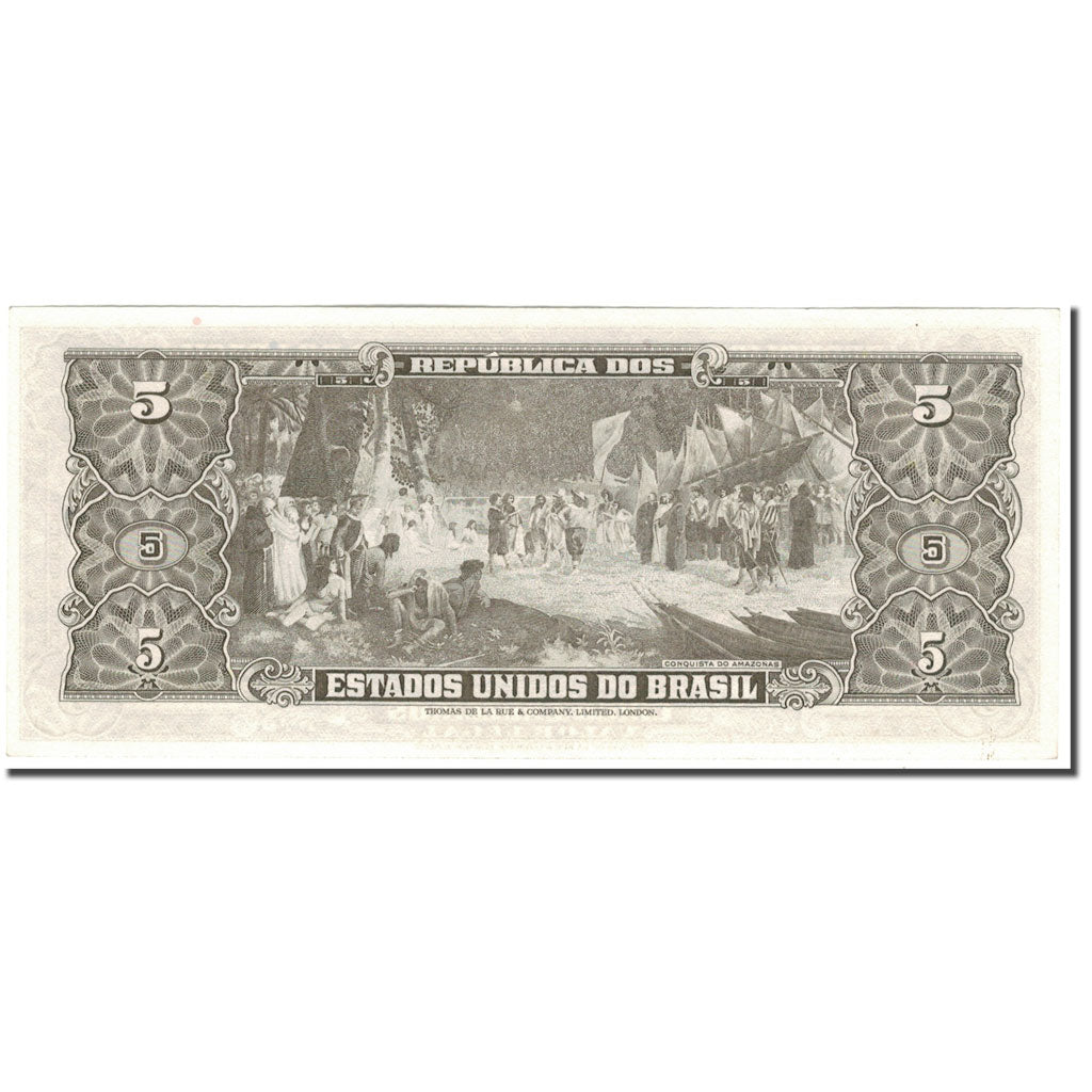 Banconote, Brasile, 5 Cruzeiros, KM:176d, SPL+