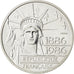 FRANCE, 100 Francs, 1986, KM #E135, MS(63), Silver, Gadoury #901, 15.04