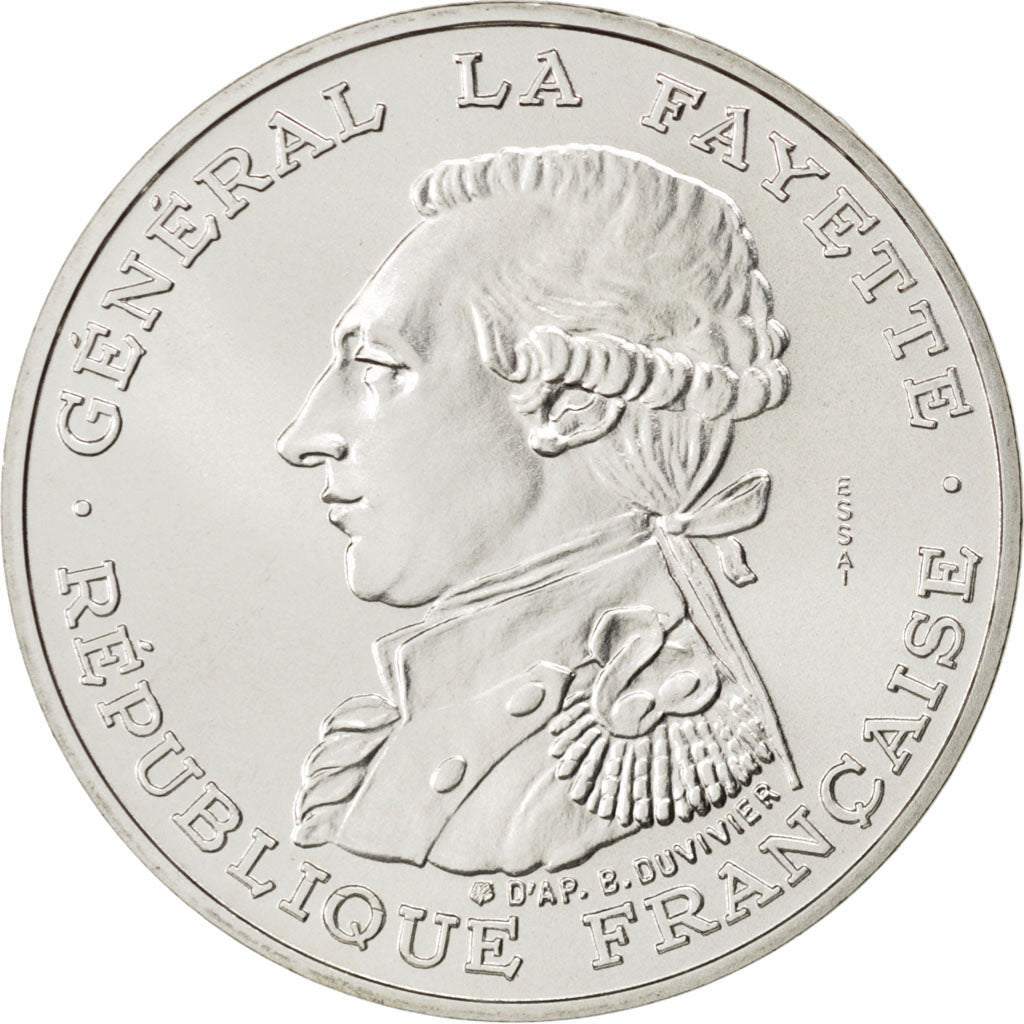 FRANCE, 100 Francs, 1987, KM #E137, MS(65-70), Silver, Gadoury #902, 15.05