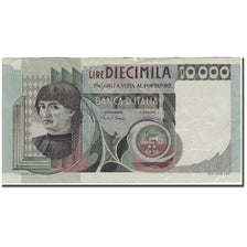 Banconote, Italia, 10,000 Lire, KM:106b, MB+
