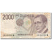 Banknote, Italy, 2000 Lire, 1990, KM:115, VF(30-35)