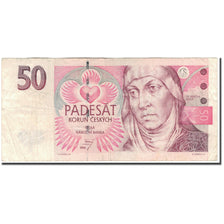 Banknote, Czech Republic, 50 Korun, 1994, KM:11, VF(20-25)