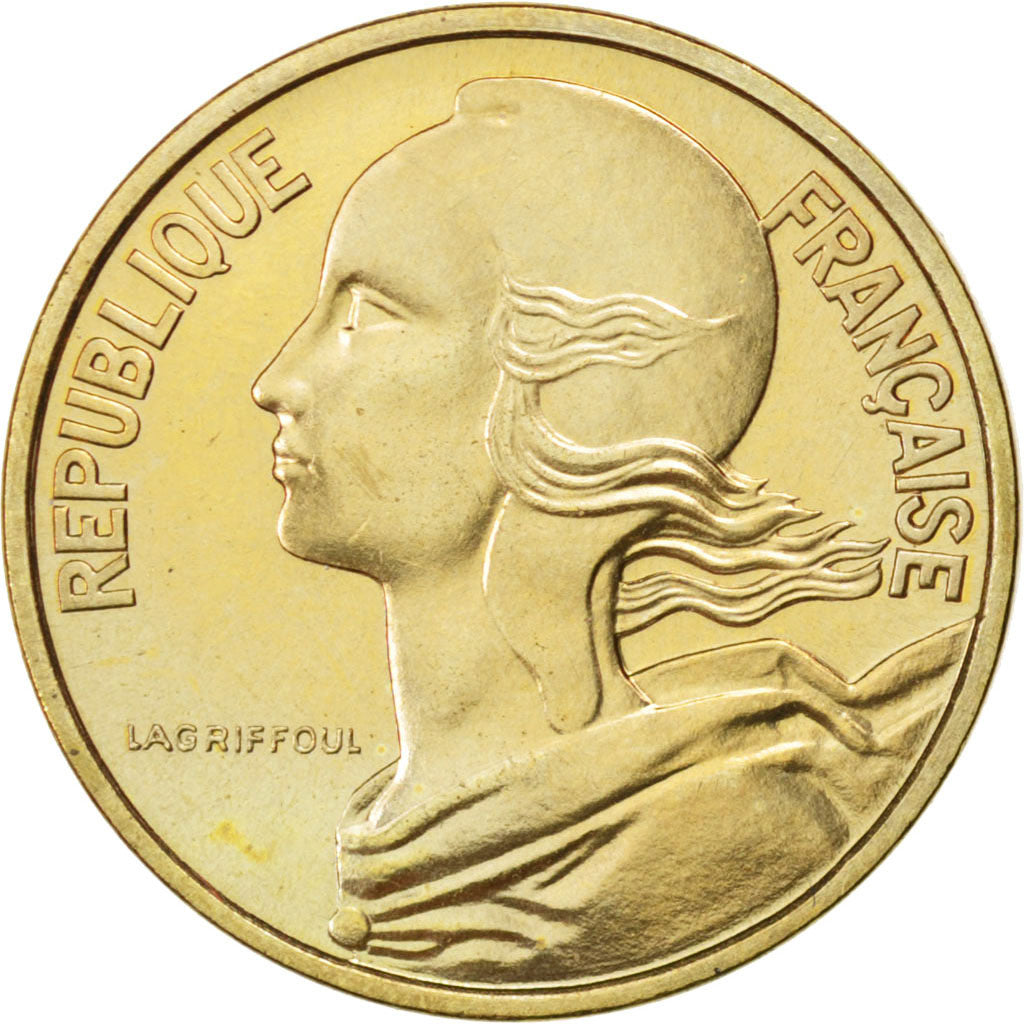 FRANCE, 10 Centimes, 1962, KM #E108, MS(65-70), Aluminum-Bronze, Gadoury #293,..