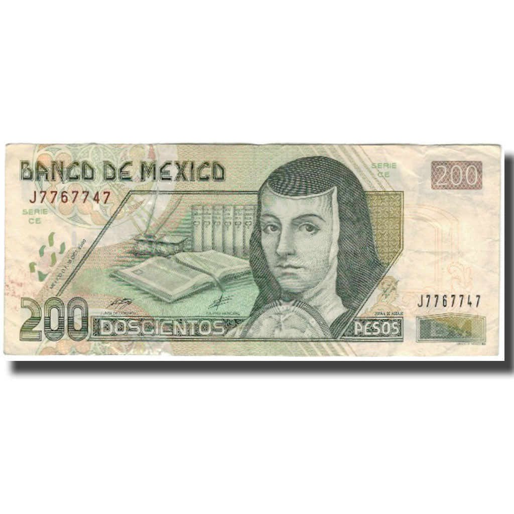 Banknote, Mexico, 200 Pesos, 2000-10-18, KM:119a, EF(40-45)