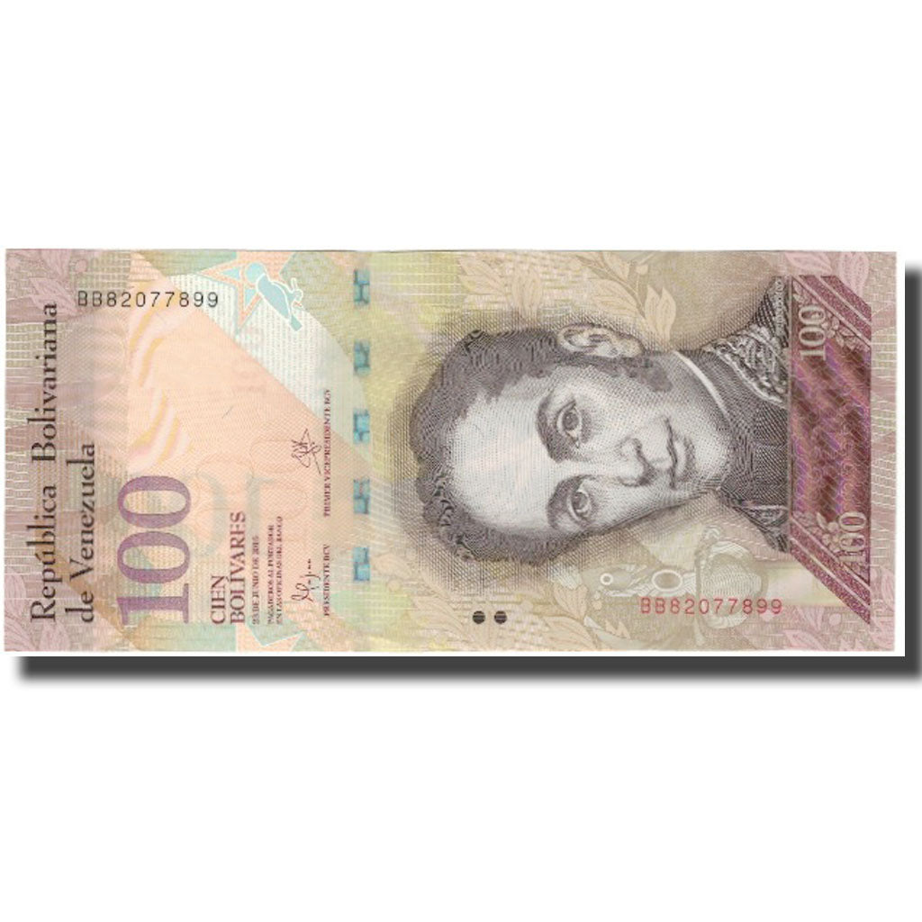 Banknote, Venezuela, 100 Bolivares, 2015-06-23, KM:New, UNC(63)
